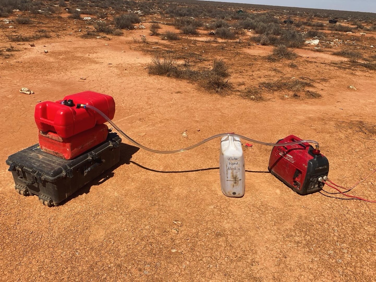 The generator petroleduct, keeping all the gadgets running